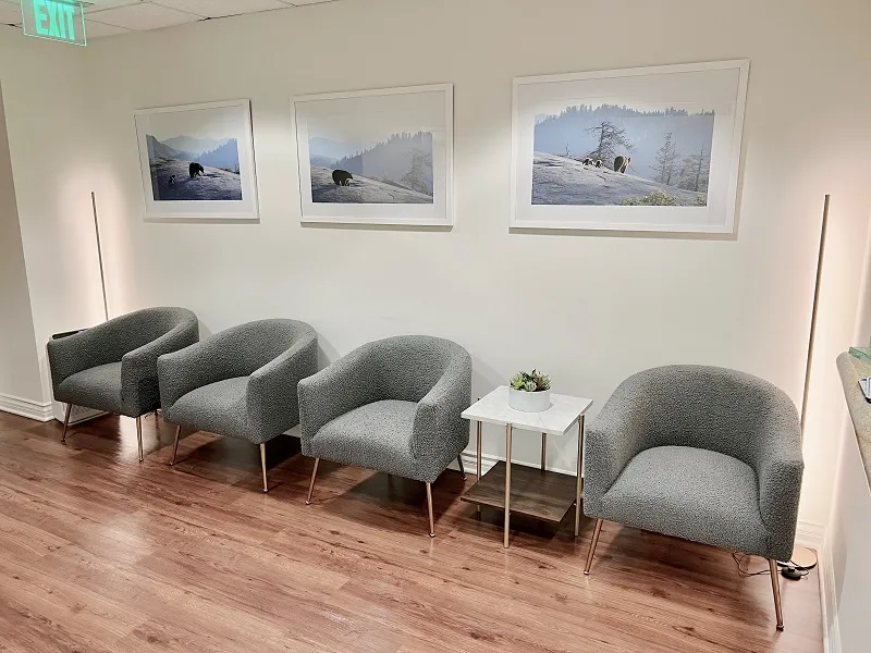 Waiting hall of the office